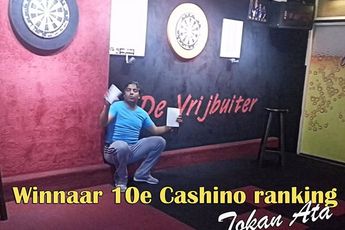 Tokan Ata wint in eigen huis de 10e editie Cashino ranking