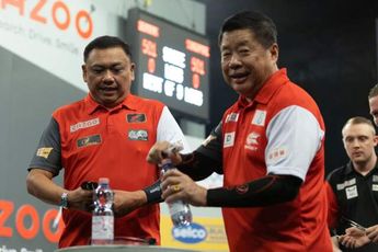 World Cup of Darts: Lim en Lim onderuit, eerste overwinningen ooit voor Italië en Frankrijk