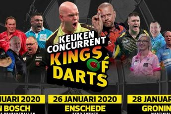 Programma Kings of Darts in 's-Hertogenbosch inmiddels bekend