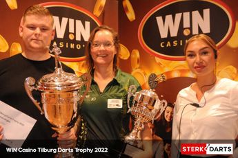 De Decker en Van Wijgerden-Vermaat pakken titels Tilburg Darts Trophy