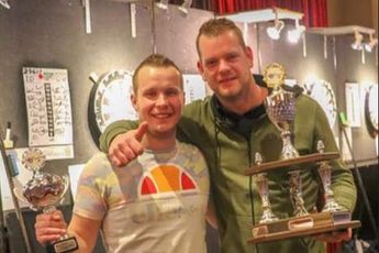 Daniël Bakker en Elmar Schifmacher gekroond tot winnaars Veluwse Darts Masters 2019