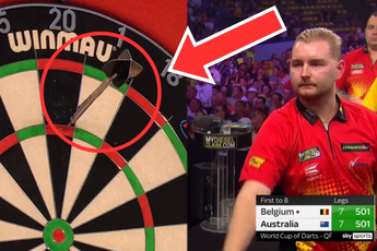 Dit is wat er gebeurde tijdens opmerkelijk incident team België op World Cup of Darts