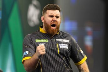 Scott Williams onthulde dat Van Gerwen voor het duel "constant een beetje uit vorm was"