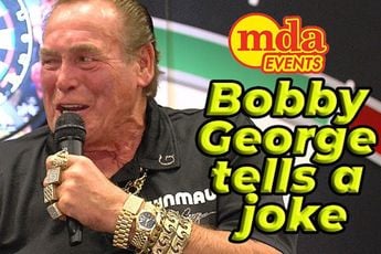 Bobby George gaat stuk om eigen grap die hij uithaalde met oprichter van de BDO