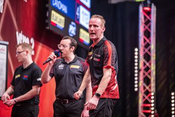 PDC WK: Gemiste dubbels worden Landman fataal, negen legs oprij voor Lee