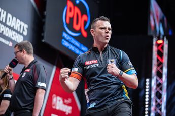 Speelschema Dutch Darts Championship zondag: 5 Nederlanders en 1 Belg nog in de race