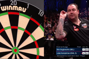 Wat Kim Huybrechts hier doet tijdens dit moment in de finale zie je eigenlijk nooit