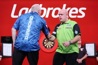 Michael van Gerwen worstelt met vorm richting PDC World Championship