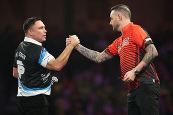 PDC WK Darts: Gerwyn Price overleeft thriller tegen Joe Cullen in allesbeslissende leg