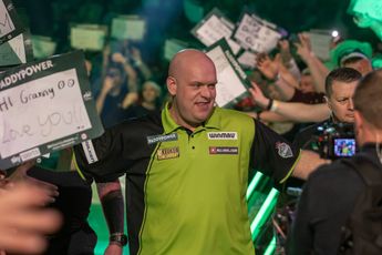 Speelschema PDC WK woensdag: Kwartfinales met Van Gerwen in de middagsessie