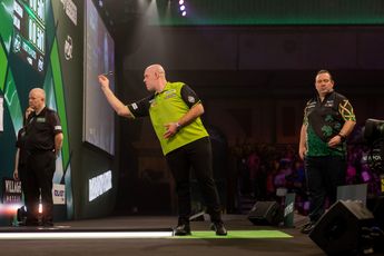 Michael van Gerwen: "Er is nog veel werk te doen om wereldkampioen te worden"