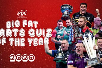 VIDEO: PDC release 2020 Big Fat Darts Quiz of the Year