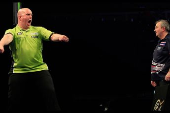 THROWBACK VIDEO: Van Gerwen wins Premier League Darts in 2013 after phenomenal 132 finish against Taylor