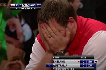THROWBACK VIDEO: Drama filled sudden death final in 2012 World Cup of Darts between Australia and England