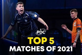 VIDEO: Top 5 Matches from 2021 PDC season