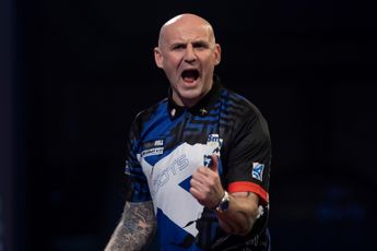 Waites and Soutar set up clashes with Clayton and Van den Bergh as German Darts Championship begins