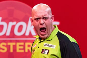 Van Gerwen outclasses brave De Sousa to keep hopes of 6th Masters title alive