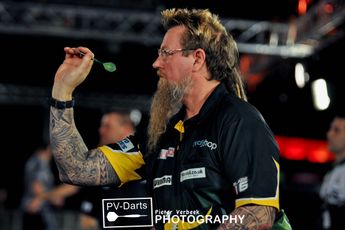 Clarys doesn't think Whitlock's dart points should be banned: "He's not the only one who plays with such points"