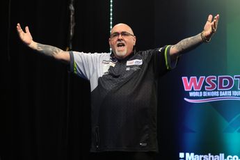Schedule and preview Saturday afternoon session 2022 World Seniors Darts Matchplay including O'Shea, Part-Manley and Evison
