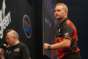 Vintage performances from Van den Bergh and Price see both secure quarter-final spots at the Nordic Darts Masters