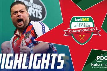 VIDEO: Highlights 2022 North American Championship with PDC World Darts Championship spot on offer