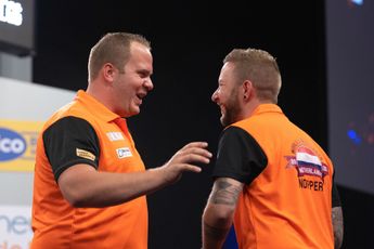 Noppert and Van Duijvenbode disagree about cause of World Cup defeat relating to absence of Van Gerwen