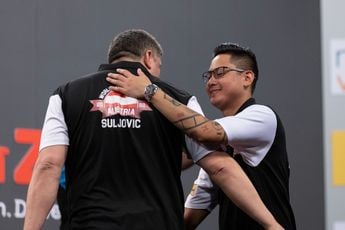 Austria bounce back with United States win as Gibraltar and Japan open accounts at World Cup of Darts