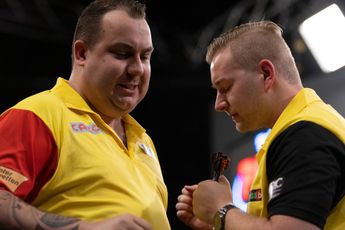 Subdued Belgium pairing whitewash Finland as France justify selection with Northern Ireland rout at World Cup of Darts