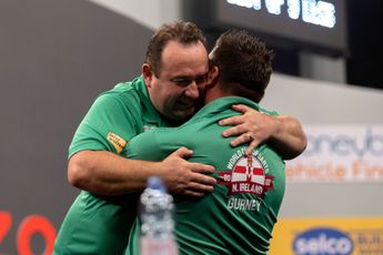 Northern Ireland first through to World Cup of Darts Quarter-Finals after double singles success over New Zealand