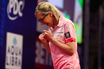 Sherrock excited about WDF World Champion Greaves playing Women's Series: "Imagine how many other people she's going to be able to push"