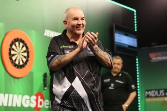 Taylor fires warning shot after World Seniors Darts Matchplay defeat: "They're worried now, because Phil's coming back"