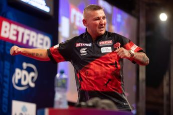 Aspinall edges past Sedlacek, Whitlock continues Van Gerwen curse with defeat against Meikle