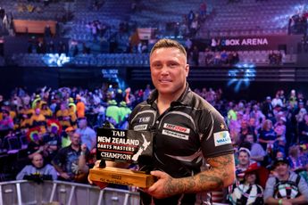 Price after comeback win to deny Clayton at New Zealand Darts Masters: "Thankfully I improved and showed why I'm World Number One"