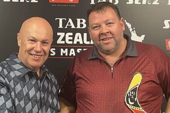 Mathers crowned inaugural winner of Kyle Anderson Memorial Trophy due to Queensland Darts Masters run