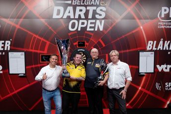 Chisnall makes strides into top five of European Tour Order of Merit after Belgian Darts Open title win