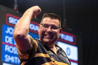 Dazzling De Sousa seals sensational Searle win with 106 average, Chisnall overcomes double trouble to battle past Aspinall
