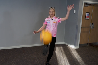 VIDEO: Sherrock attempts first fast time in 'Oche Obstacle Course Challenge'