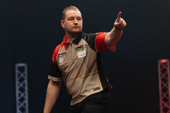 Van den Bergh not content with place in top 16 of PDC Order of Merit: 'Want to do a bit better every year'
