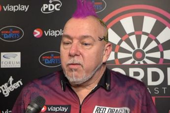 Song in arena during Nordic Darts Masters made Wright emotional: "It's my daughter's anniversary and she sung that to me"