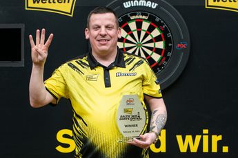 Record number of 180-scores at a European Tour tournament during Baltic Sea Darts Open