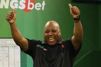 Gates continues to impress on World Seniors Darts Tour: "Whoever plays against me, they're gonna have to bring something to the table"