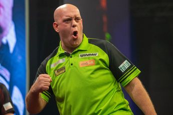 Van Gerwen demolishes Humphries, Cross ends De Zwaan's run at UK Open
