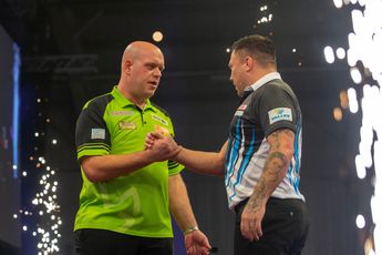 Price dumps out Van Gerwen, Anderson averages 110 in Van den Bergh win with Quarter-Finals set at Players Championship 8