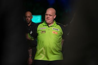 Van Gerwen berates display after Price thrashing: "I threw it away myself by missing so many doubles in the beginning"