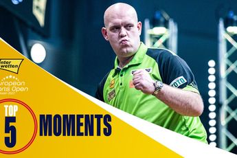 VIDEO: Top Five Moments from 2023 European Darts Open