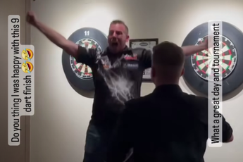 VIDEO: Jerry Hendriks throws nine-dart finish during tournament in Weert and goes completely crazy