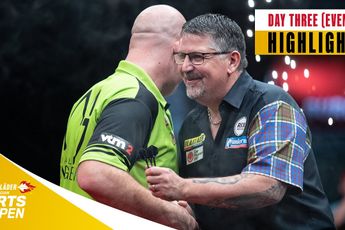VIDEO: Highlights of final session Belgian Darts Open with final victory for Van Gerwen
