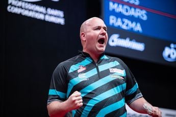Cross edges past out-of-sorts Van Gerwen as Chisnall continues superb European Tour form with Aspinall win