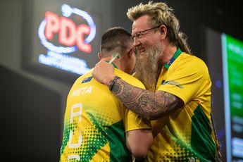 Australia avert Japan scare, Northern Ireland impress as Germany send home crowd into raptures at World Cup of Darts