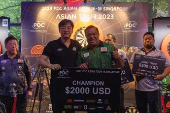 Bin Jantan makes history on PDC Asian Tour with first Malaysian title